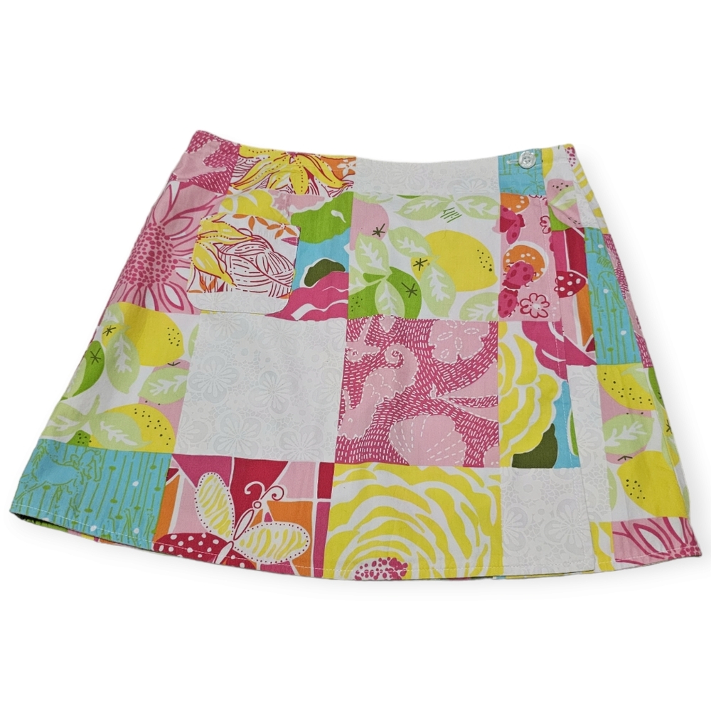 Vintage Lilly Pulitzer Reversible Wrap Skirt